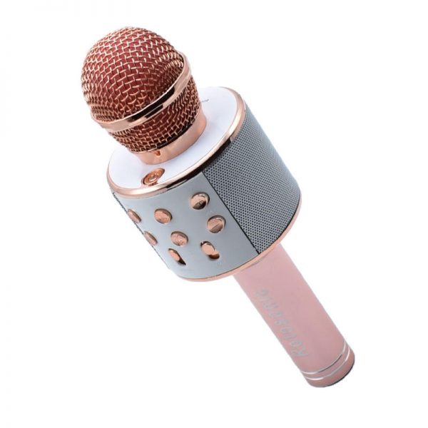 Microfon karaoke fara fir, WS-858, cu acumulator